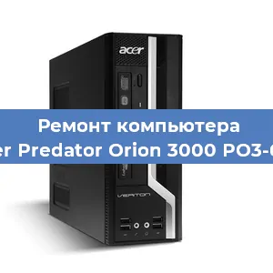 Замена видеокарты на компьютере Acer Predator Orion 3000 PO3-620 в Красноярске
